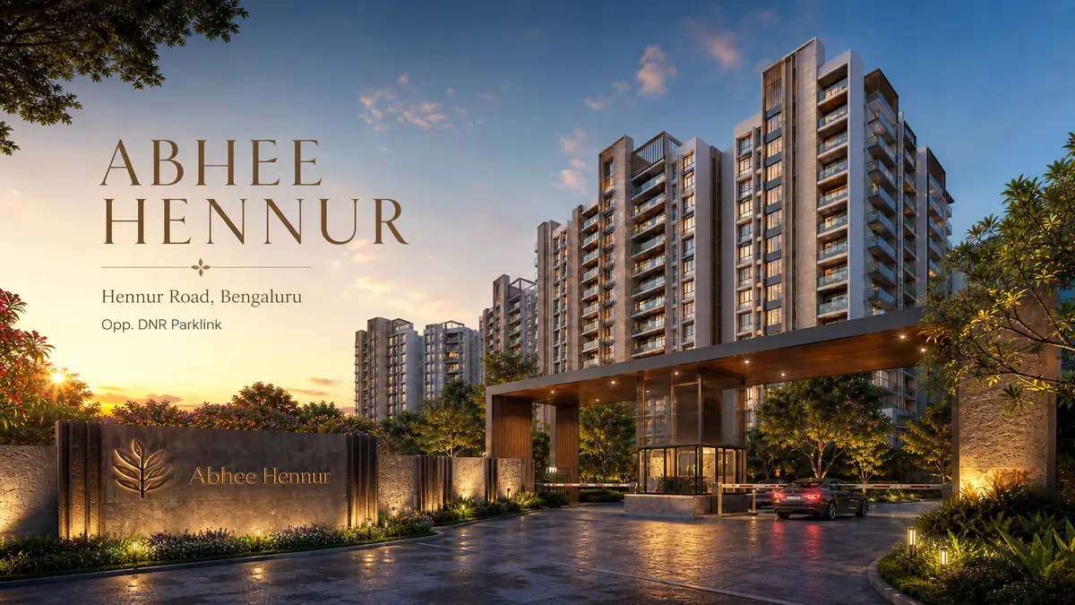 Abhee Hennur project visual